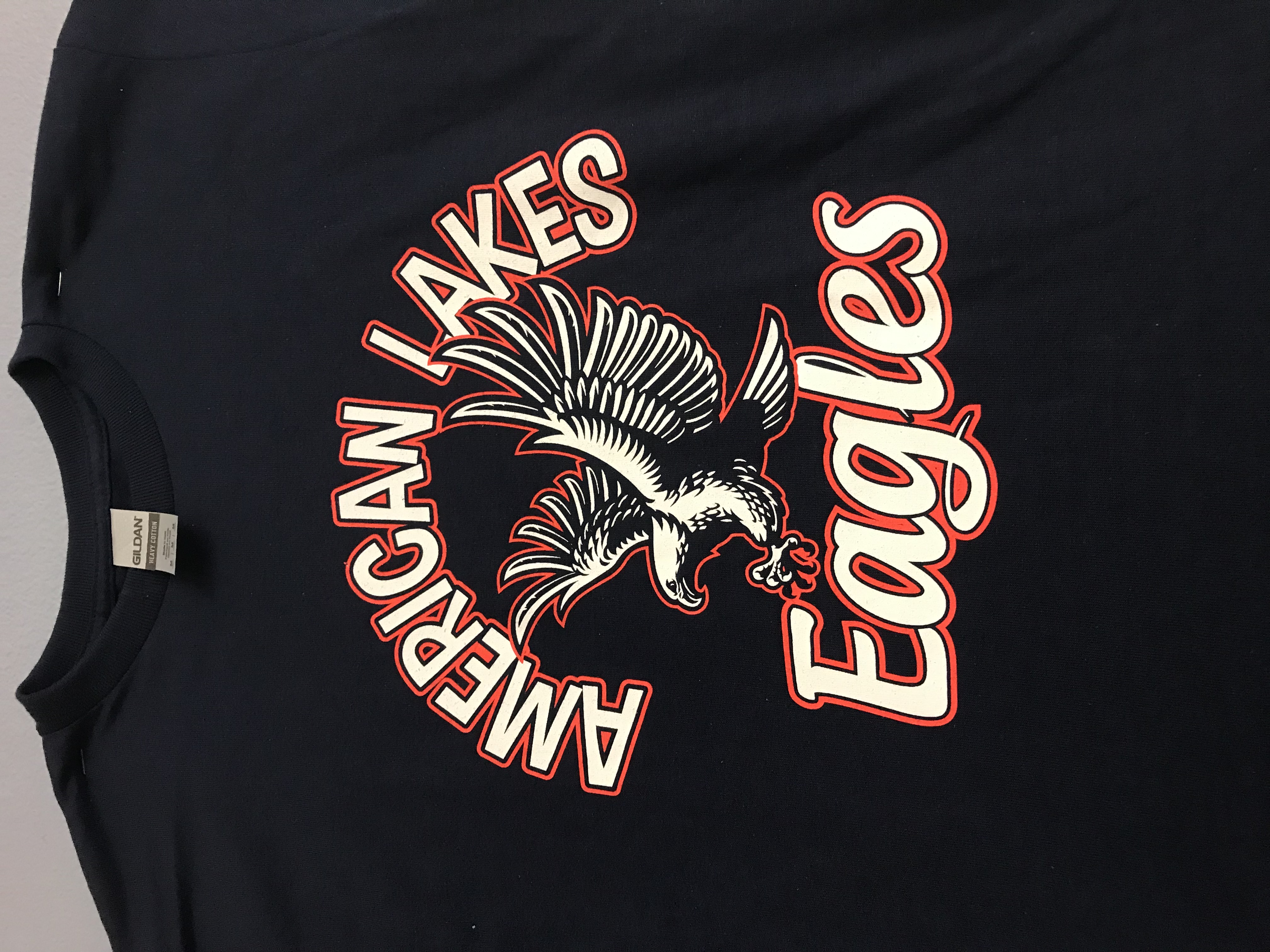 American Lakes School Eagles shirt