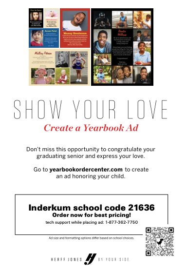Show your love create a yearbook ad with qr code