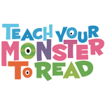 Colorful Teach Your Monster How to Read logo