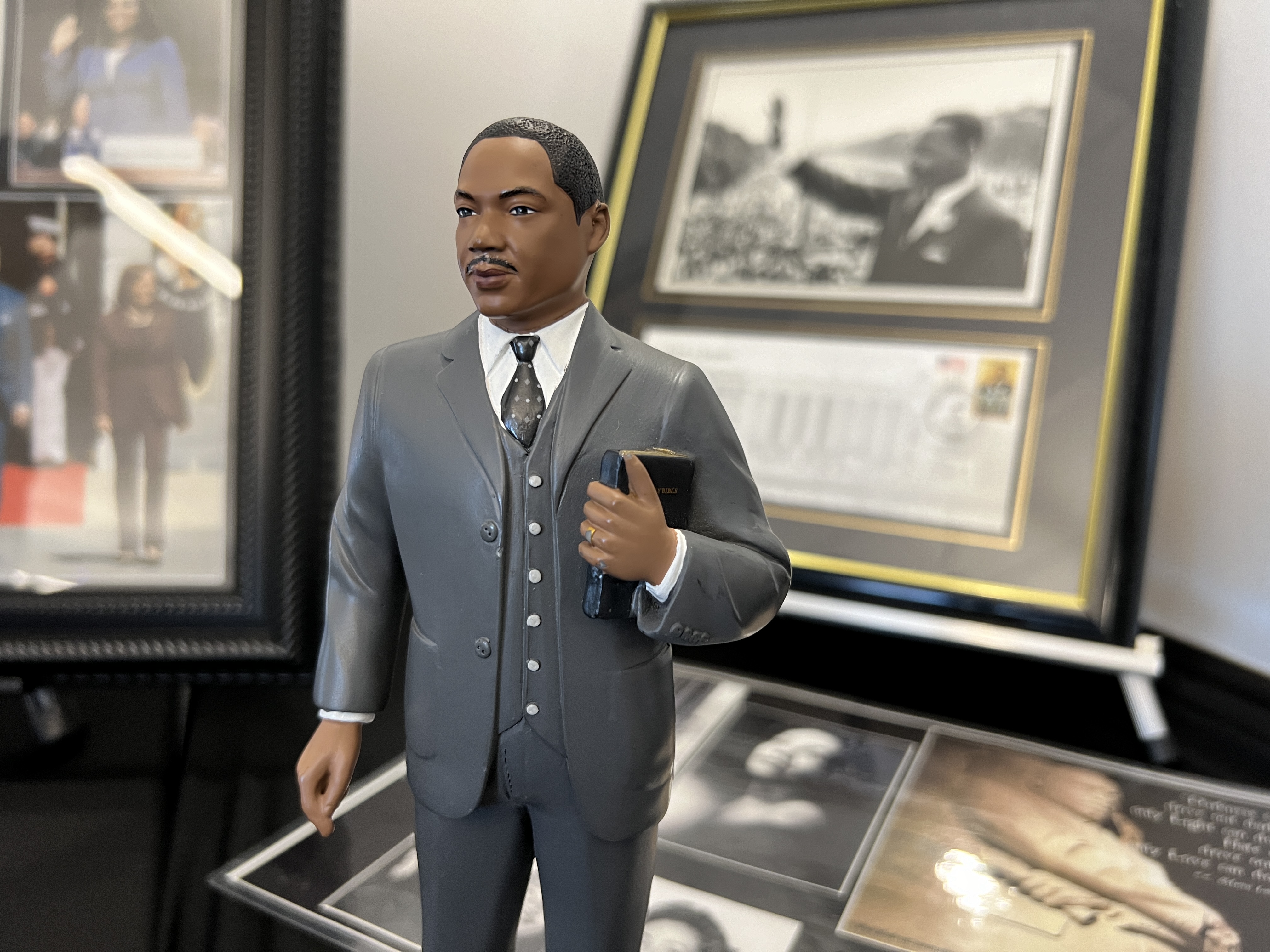 MLK figurine