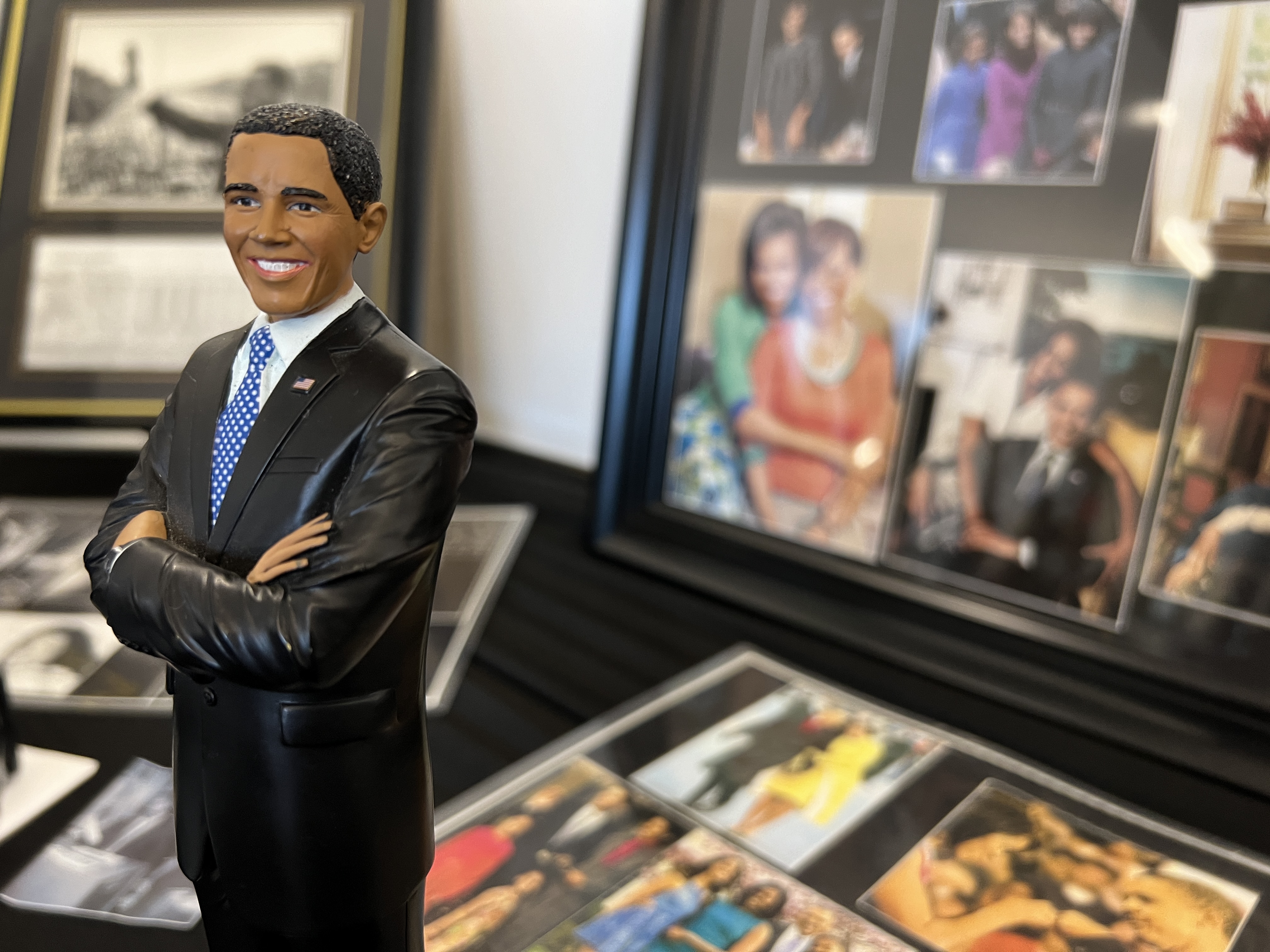 Pres Barack Obama figurine
