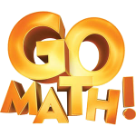 Go Math Logo with yellow lettering