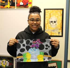 Amarastarr is known for her artwork, too.